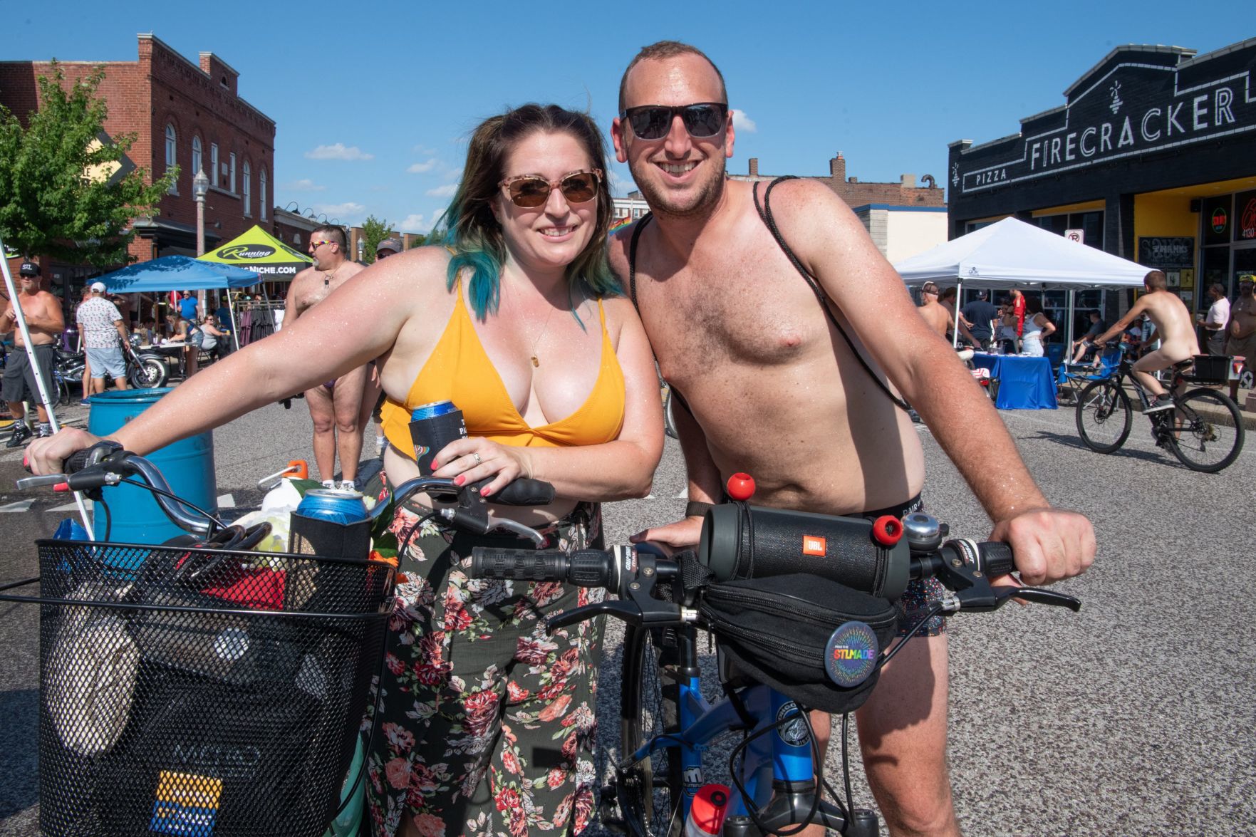 2019 World Naked Bike Ride in St. Louis